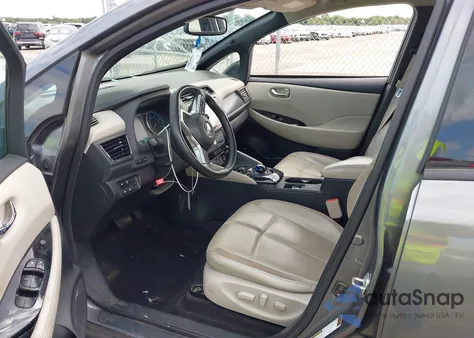 2019 Nissan Leaf Sl Plus z USA, uszkodzony, nr VIN 1N4BZ1CP3KC320806